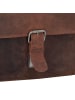 Plevier Retro Newton Aktentasche Leder 41 cm Laptopfach dunkelbraun
