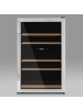 Les Petits Champs Weinkühlschrank Dual Zone 53 Flaschen CAVCD53 Silber Energieklasse G