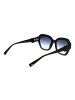 Ana Hickmann Frauen Sonnenbrille Schmetterling Schwarz