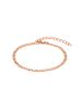 Steel_Art Armband Damen Luana silberfarben poliert in rosegoldfarben