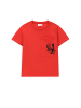 Coccodrillo T-Shirt mit kurzen Ärmeln in rot
