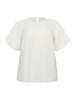 KAFFE curve Bluse kurzarm KCgirla Regular fit in Chalk CC.