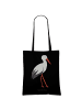 Mr. & Mrs. Panda Uni Tasche Storch ohne Spruch in Schwarz