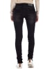 Cipo & Baxx Damen Slim Fit Jeans Stonewashed in Black