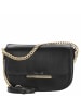 Seidenfelt Lesja Saddle - Umhängetasche S 24 cm (black/gold) in schwarz gold