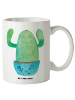 Mr. & Mrs. Panda Riesenkaffeetasse Kaktus Happy ohne Spruch in Weiß