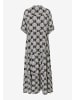 More & More Kleid in schwarz beige - 0001