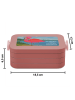 Mr. & Mrs. Panda MEPAL Bentobox Flamingo Classic Design mit Spruch in Rot Pastell