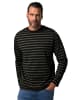 JP1880 Kurzarm T-Shirt in schwarz