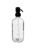 5five Simply Smart Seifenspender, 450 ml in Transparentny, (H) 21 x (L) 7 cm