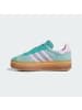 adidas Sneaker Gazelle in Puderblaugrün / Fliederlila / Reines Blaugrün