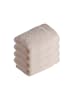 Vossen 4er Pack Seiftuch in ivory