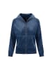 Linga Dore homewear Set Velvet in Dark denim