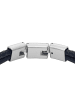 Fossil Herren-Armband Leder Dunkelblau