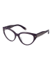 Philipp Plein Frauen Optische Fassungen Katzenauge Lila