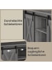 VASAGLE Sideboard Daxton in Grau-Schwarz - (B)33 x (H)80 x (T)100 cm