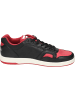 Kangaroos Sneakers Low in jet black/rouge