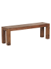 KADIMA DESIGN Esszimmer Sitzbank MUMBAI Massiv-Holz 140 x 45 x 35 cm in Massivholz