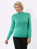 WITT WEIDEN Stehkragen-Pullover in blaugrün