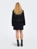 JDY Teddyfell Jacke in Black