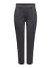JACQUELINE de YONG Hose regulär fit elastischer Bund Seitentaschen in Grau