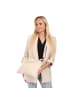 Toscanto Leder Schultertasche Toscanto Tasche beige ca. 37cm