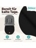 fillikid Winterfußsack Hybrid Daune Exclusiv in Schwarz