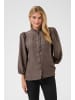 Kaffe Langarm-Bluse KAellen in Deep Taupe CC