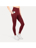 SMILODOX Leggings Kadria Seamless in Bordeaux