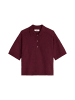 Marc O'Polo DENIM Strick-Poloshirt regular in Merlot Red