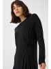 Kaffe Jerseykleid KAcharlotte Regular fit in Black Deep