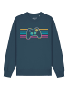 wat? Apparel Sweatshirt Retro Joystick in Petrol