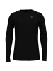 Odlo Unterhemd SUW TOP Crew neck l/s NATURA in Schwarz