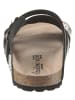 Aniston SHOES Pantolette in anthrazit-schwarz