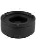 APS Windaschenbecher in schwarz, Ø 10,5 cm, H: 5 cm