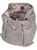 Guess Handtasche Zalina Pouch in Silver