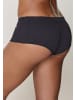 LASCANA Hüftpanty in schwarz / beige / grau meliert