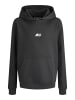 JACK & JONES Junior Hoodie 'Tier Print' in schwarz
