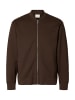 SELECTED HOMME Sweatjacke 'Mack' in braun