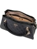 Guess Handtasche Noelle II Luxury SAT Logo in Coal Logo