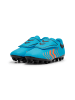 Hummel Hummel Klettverschluss Turf, Soft Ground, Firm Ground Hattrick Mg Fußball Kinder in BLUE/ORANGE