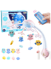 Wisam® Babykarussell-Projektor 2-in-1 mit Melodien, Tiergeräuschen