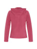 DreiMaster Women Fleece Jacket in Dunkelrosa
