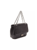 Pompei Donatella Blau Leder Damen Umhänge- Tasche