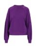 DreiMaster Damen Sweatshirt in Dunkellila