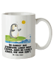 Mr. & Mrs. Panda XL Tasse Pinguin Surfer mit Spruch in Weiß