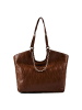 Valentino Crystelle Shopper Tasche 39 cm cuoio