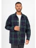 HONESTY RULES Jacket " Flannel Over Shirt " in dark-green-navy