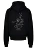 F4NT4STIC Ultra Heavy Hoodie Looney Tunes Bugs Bunny White Belly in schwarz