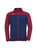 Kempa Trainingsjacke PRIME POLY JACKE Kids in deep blau/deep rot